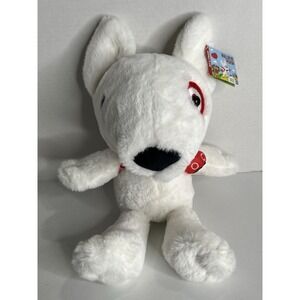 Target Exclusive 10" Bullseye Plush Dog With Ladybug And Back Pack BRAND NEW